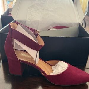 Lane Bryant Burgundy Women's Heels